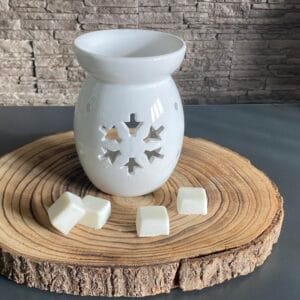 Dekor bílá hvězda - varianta 2